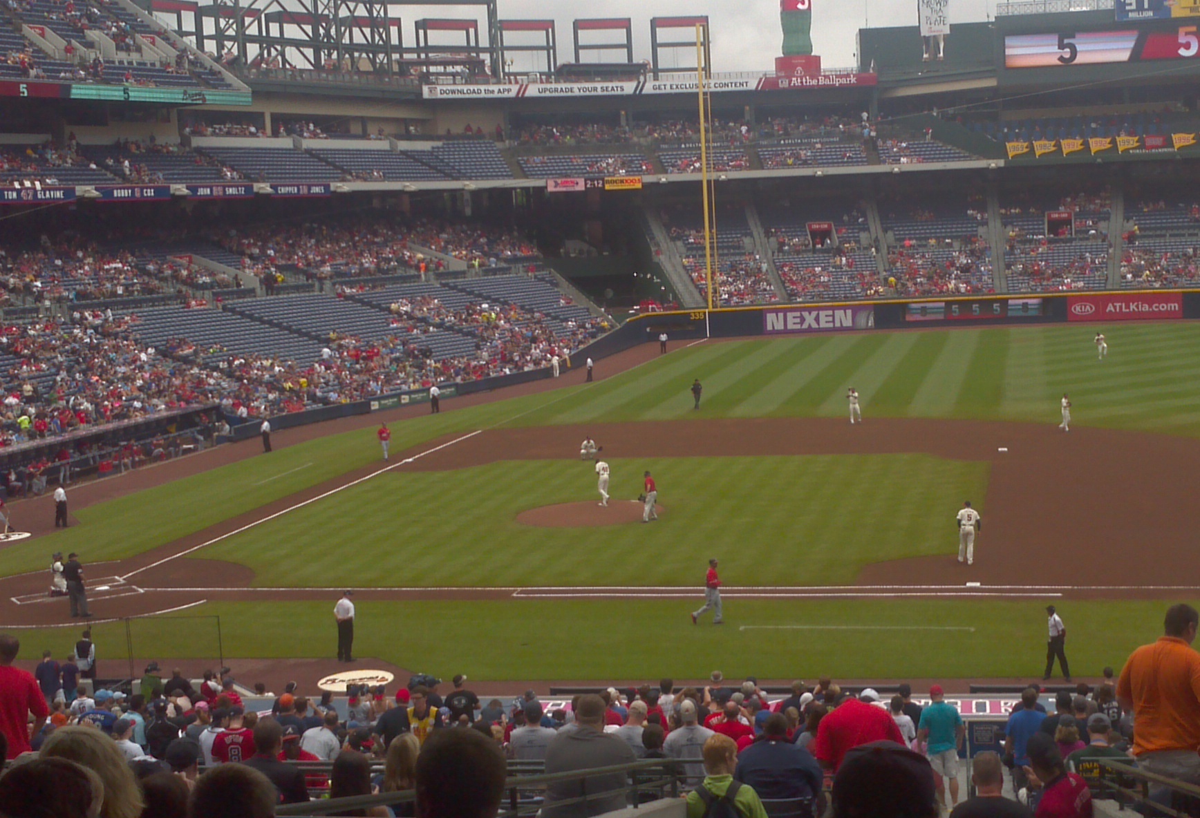 DeRisk IT Inc. Employees Attend Atlanta Braves Game